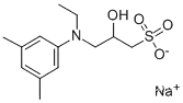 N-Ethyl-N-(2-hydroxy-3-sulfopropyl)-3,5-dimethylaniline sodium salt monohydrate    82692-97-5