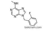 9-(2-fluorobenzyl)-N-methyl-9H-purin-6-amine