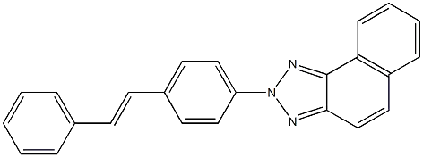 2H-Naphtho[1,2-d]triazole, 2-[4-(2-phenylethenyl)phenyl]-   10307-62-7