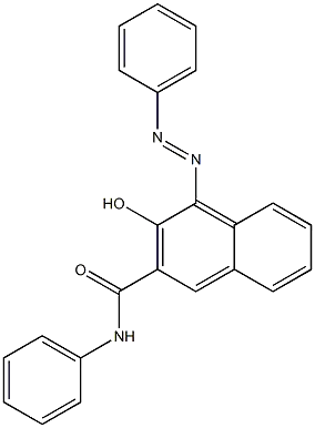 3-HYDROXY-4-PHENYLAZO-NAPHTHALENE-2-CARBOXYLIC ACID PHENYLAMIDECAS NO.: 3789-75-1