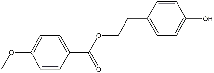 4-Methoxybenzoic acid 2-(4-hydroxyphenyl)ethyl esterCAS NO.: 87932-34-1