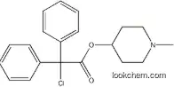 Lower Price Alpha-chloro-alpha-phenylbenzeneacetic acid,N-methyl-4-piperidinyl ester, hydrochloride