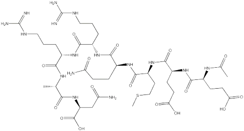 Cosmetic peptide Snap-8 / Acetyl Octapeptide-3 CAS 868844-74-0 for anti-wrinkle