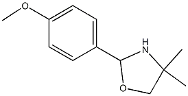 Oxazolidine,2-(4-methoxyphenyl)-4,4-dimethyl-   27644-76-4