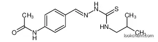 N-[4-[(E)-(2-methylpropylthiocarbamoylhydrazinylidene)methyl]phenyl]acetamide    5395-97-1