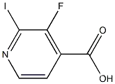 4-Pyridinecarboxylicacid, 3-fluoro-2-iodo-   153035-09-7