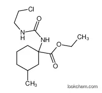 ethyl 1-(2-chloroethylcarbamoylamino)-3-methyl-cyclohexane-1-carboxylate   33190-16-8