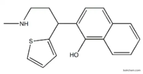 2-(3-(methylamino)-1-(thiophen-2-yl)propyl)naphthalen-1-ol