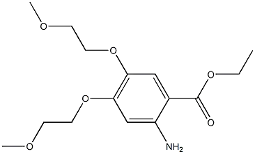 Ethyl 4,5-bis(2-methoxyethoxy)-2-aminobenzoateCAS NO.: 179688-27-8