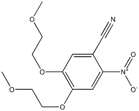 4,5-Bis(2-methoxyethoxy)-2-nitrobenzonitrile CAS NO.: 236750-65-5