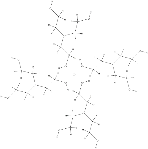 TETRAKIS(TRIETHANOLAMINATO)ZIRCONIUM(IV) CAS NO.: 101033-44-7