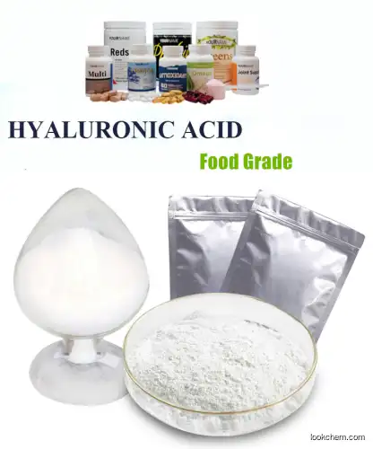 Editable Hyaluronic acid  Sodium Hyaluronate Food Grade for health supplements