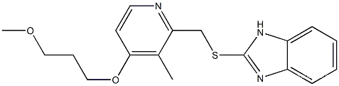 2-{[4-(3-Methoxypropoxy)-3-methylpyridine-2-yl]methylthio}-1H-benzimidazole CAS NO.: 117977-21-6