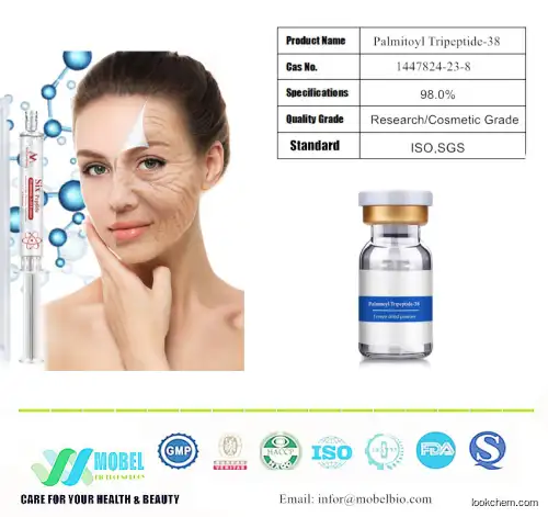 Beauty Peptides Palmitoyl Tripeptide-38 Cosmetic raws Matrixyl synthe 6 Volulip for Anti-wrinkle  Anti-aging