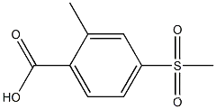 2-Methyl-4-(methylsulfonyl)benzoic AcidCAS NO.: 118939-09-6