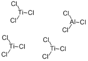 TITANIUM(III) CHLORIDE-ALUMINUM(III) CHLORIDECAS NO.: 12003-13-3