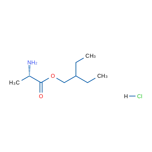 946511-97-3/	(S)-2-Ethylbutyl 2-aminopropanoate hydrochloride