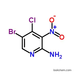 2-Amino-5-bromo-4-chloro-3-nitropyridine 99%