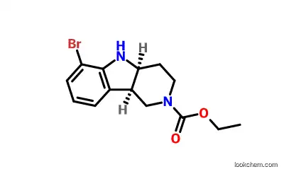 ethyl(4aS,9bR)-6-bromo-1,3,4,4a,5,9b-hexahydro-2H-pyrido[4,3-b]indole-2-carboxylate