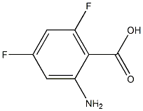 2-AMINO-4,6-DIFLUOROBENZOIC ACID CAS NO.: 126674-77-9