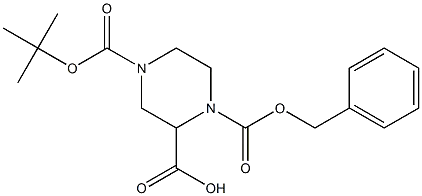 N-4-BOC-N-1-CBZ-2-PIPERAZINE CARBOXYLIC ACIDCAS NO.: 126937-41-5