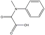 [methyl(phenyl)amino](oxo)acetic acid CAS NO.: 13120-33-7