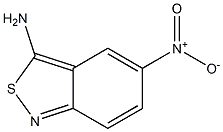 3-AMINO-5-NITRO-2,1-BENZISOTHIAZOLE CAS NO.: 14346-19-1