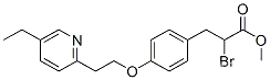 Methyl-2-bromo-3 - [4 - [2 - (5-ethyl-2-pyridyl) ethoxy] benzyl] propionate