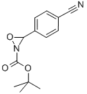 N-BOC-3-(4-CYANOPHENYL)OXAZIRIDINECAS NO.: 150884-56-3