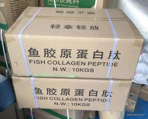 100% Pure Fish Collagen Peptide Powder Food Grade for Fish Collagen Halal Free Samples