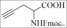 2-((((9H-fluoren-9-yl)methoxy)carbonyl)amino)pent-4-ynoic acid