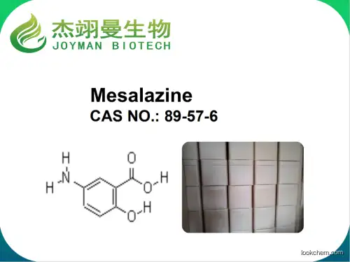 Mesalazine cas 89-57-6 5-amino salicylic acid API