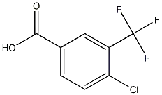 4-CHLORO-3-(TRIFLUOROMETHYL)BENZOIC ACIDCAS NO.: 1737-36-6