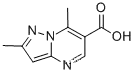 4,7-DIMETHYLPYRAZOLO(1,5-A)PYRIMIDINE-3-CARBOXYLIC ACID CAS NO.: 175201-51-1