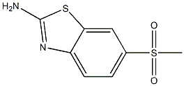 2-AMINO-6-(METHYLSULFONYL)BENZOTHIAZOLECAS NO.: 17557-67-4
