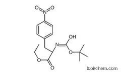 (S)-ethyl 2-(tert-butoxycarbonylaMino)-3-(4-nitrophenyl)propanoate(67630-00-6)