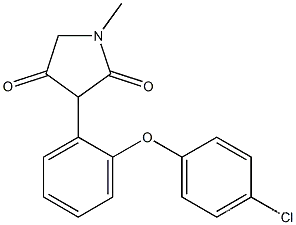 3-[2-(4-Chlorophenoxy)phenyl]-1-methylpyrrolidine-2,4-dione