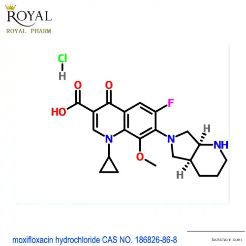 Moxifloxacin hydrochloride CAS NO. 186826-86-8
