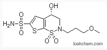 154127-42-1 (S)-3,4-Dihydro-4-hydroxy-2-(3-methoxypropyl)-2H-thieno[3,2-e]-1,2-thiazine-6-sulfonamide 1,1-dioxide