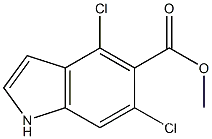 methyl 4,6-dichloro-1H-indole-5-carboxylate