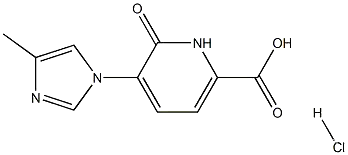 5-(4-methyl-1H-imidazol-1-yl)-6-oxo-1,6-dihydropyridine-2-carboxylic acid hydrochloride