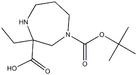 1-(tert-butyl) 3-ethyl 1,4-diazepane-1,3-dicarboxylate