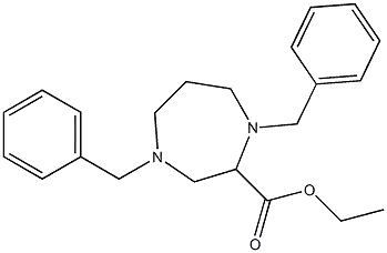 ethyl 1,4-dibenzyl-1,4-diazepane-2-carboxylate