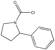 1-Pyrrolidinecarbonyl chloride, 2-phenyl- (9CI)