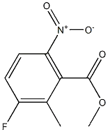 3-Fluoro-2-methyl-6-nitro-benzoic acid methyl este