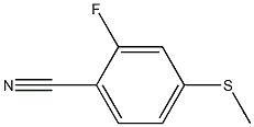 2-fluoro-4-(methylthio)benzonitrile