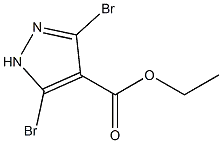 1H-Pyrazole-4-carboxylic acid, 3,5-dibromo-, ethyl ester