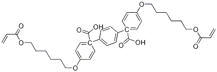 4-[[6-[(1-Oxo-2-propen-1-yl)oxy]hexyl]oxy]benzoic acid 1,1'-(1,4-phenylene) ester(123864-17-5)