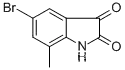 5-Bromo-7-methylindoline-2,3-dione