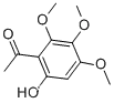 6-hydroxy-2,3,4-trimethoxyacetophenone